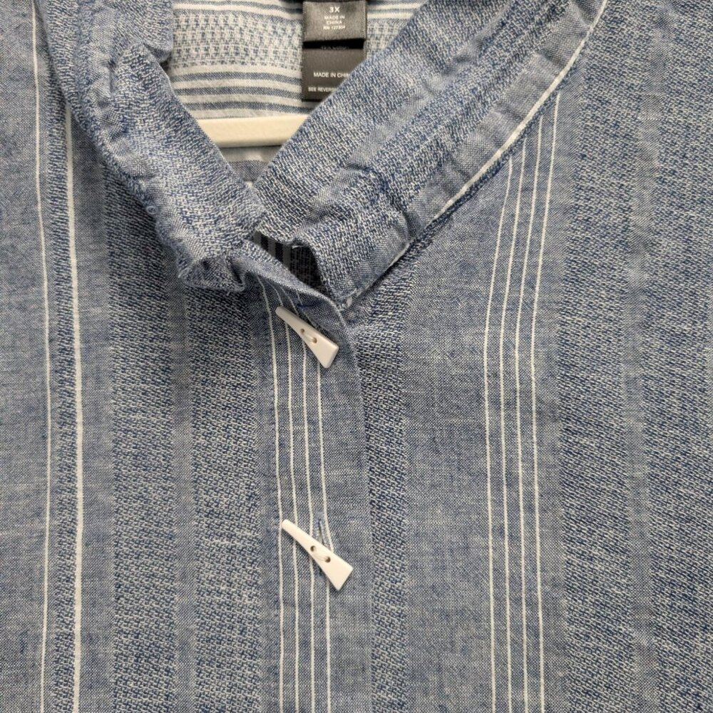 Ali Miles Cotton/Linen Shacket - Picture 3 of 3